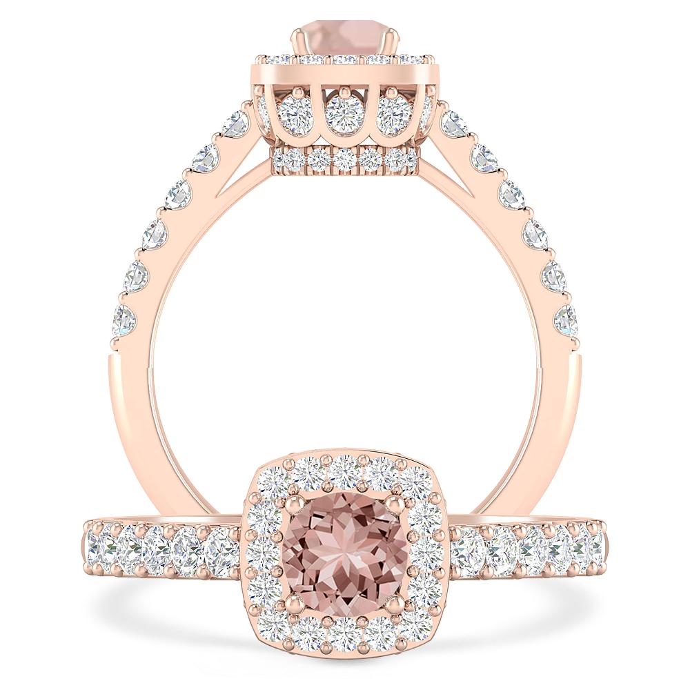 Rose Gold - Morganite