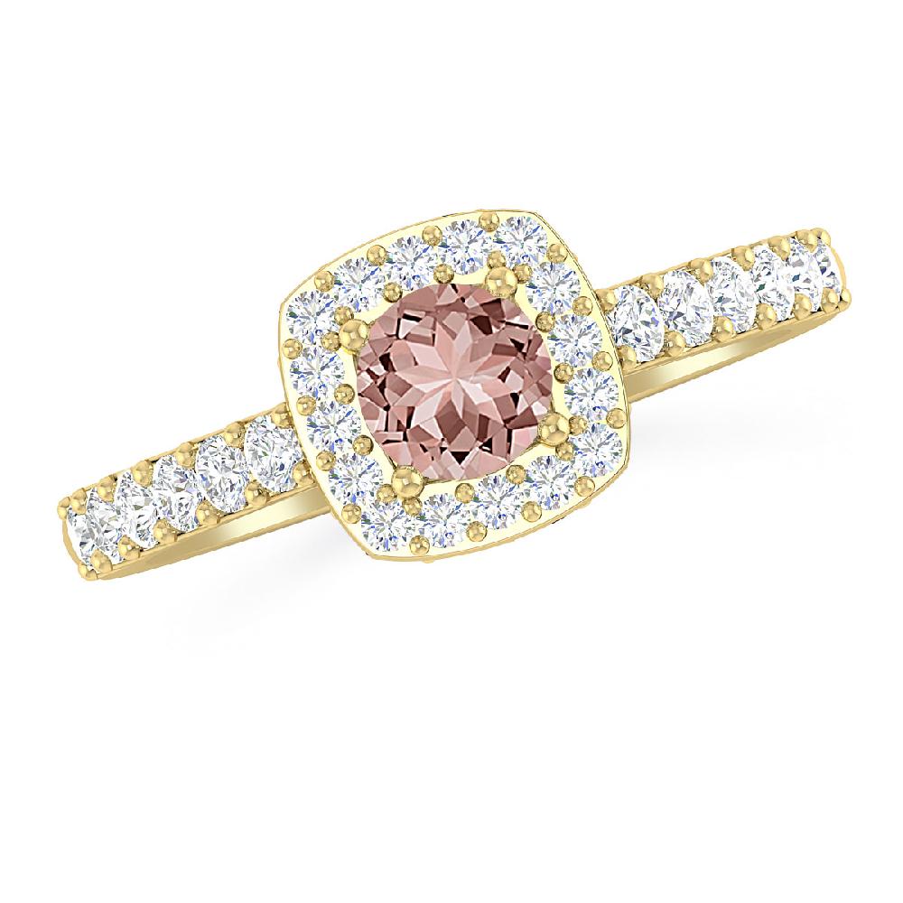 Yellow Gold - Morganite