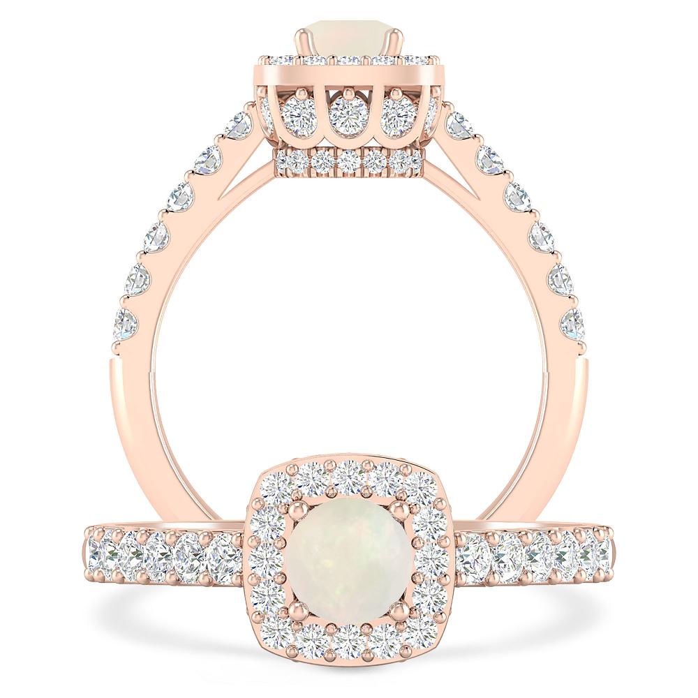 Rose Gold - Opal