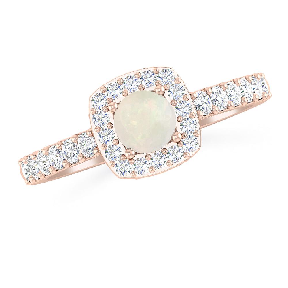 Rose Gold - Opal