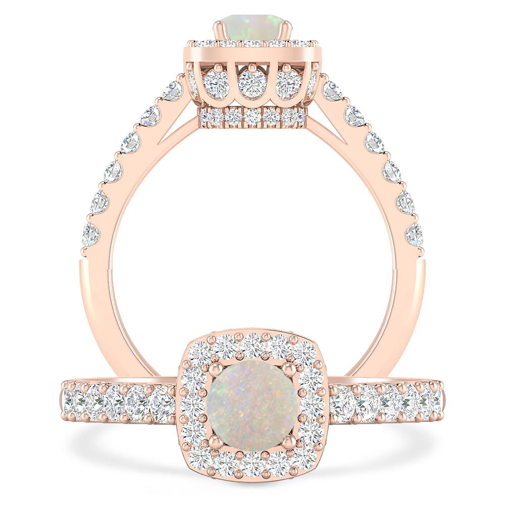 Rose Gold - Opal