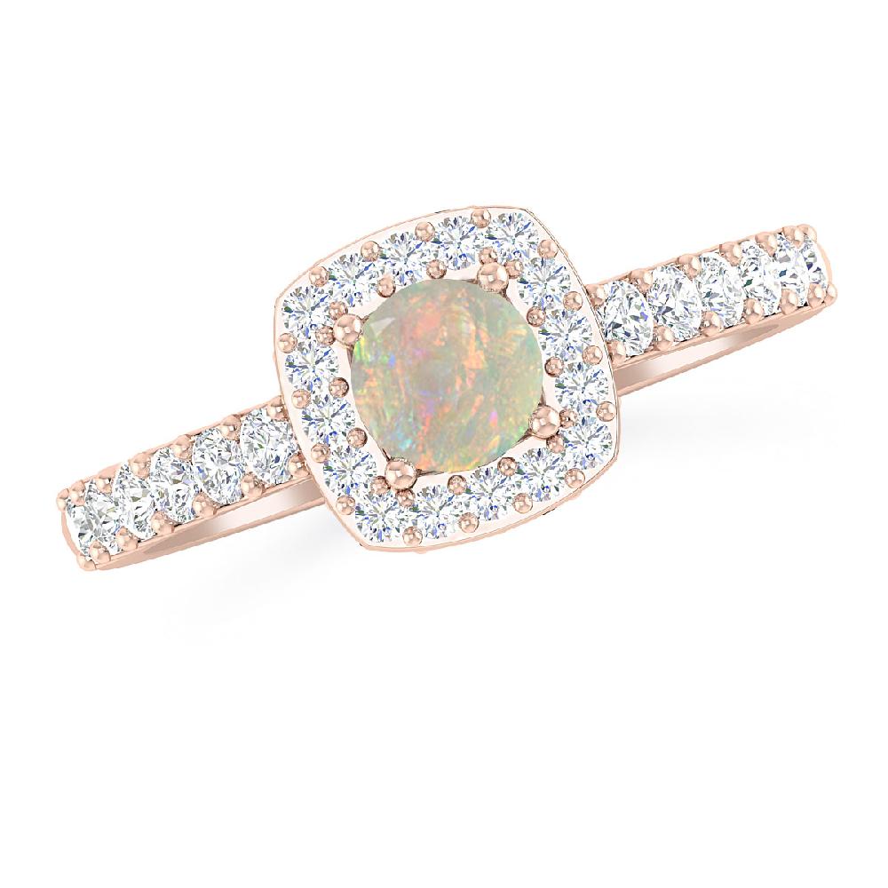 Rose Gold - Opal