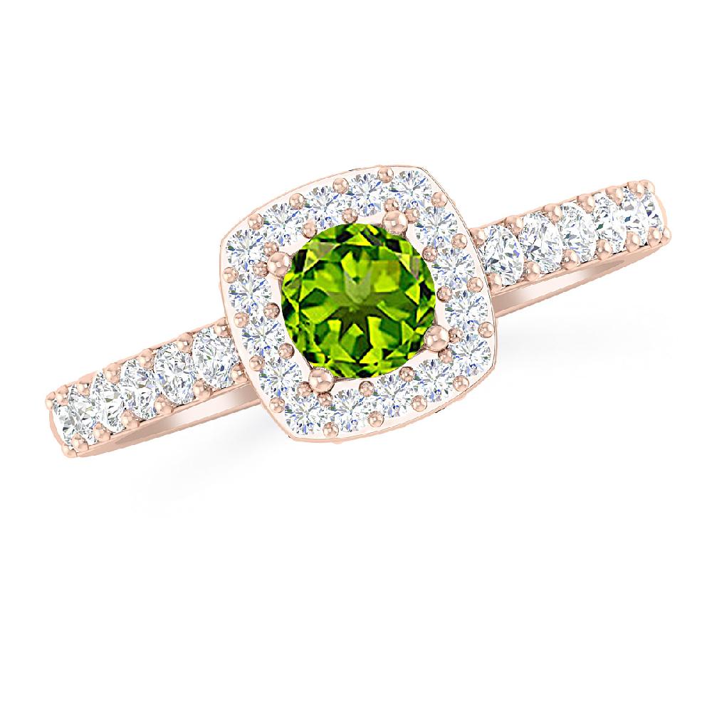 Rose Gold - Peridot