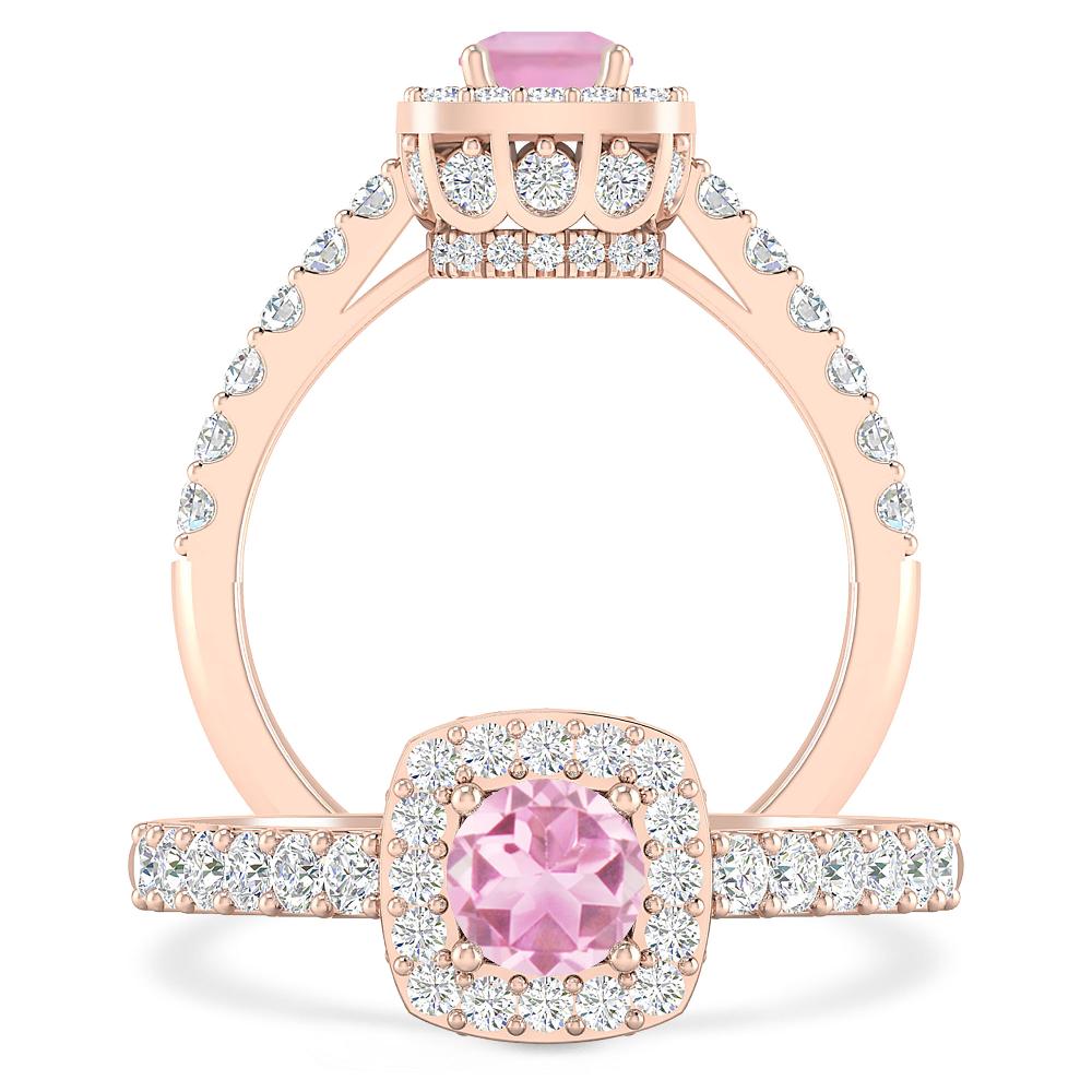 Rose Gold - Pink Tourmaline