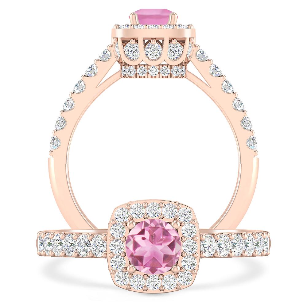 Rose Gold - Pink Tourmaline