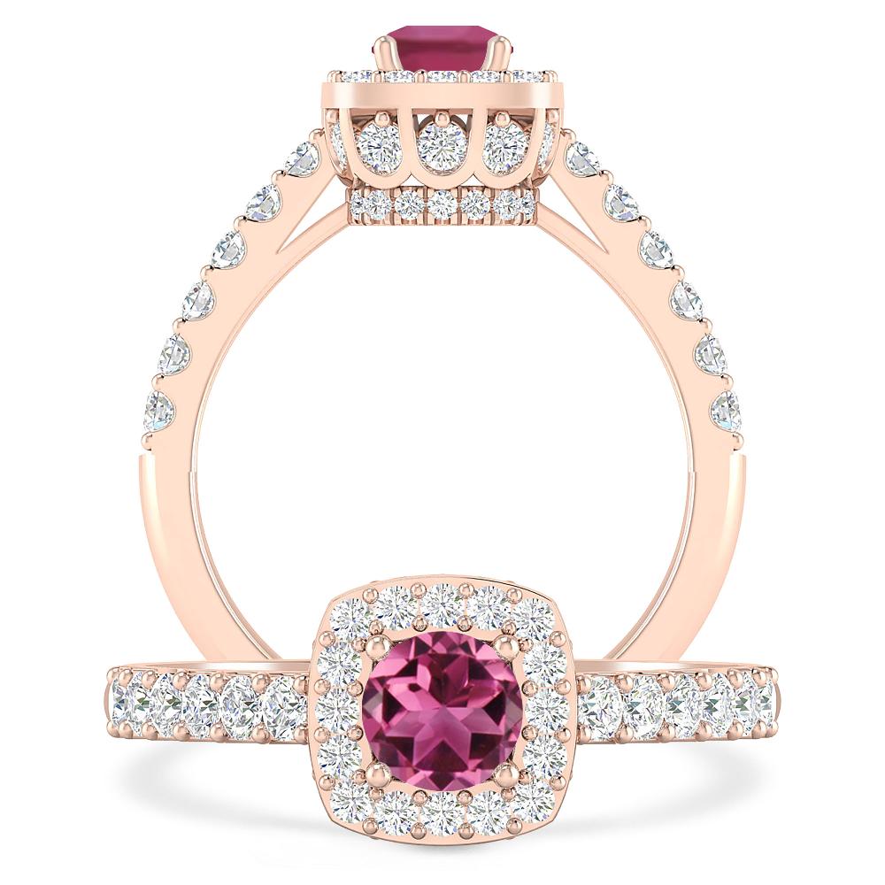 Rose Gold - Pink Tourmaline