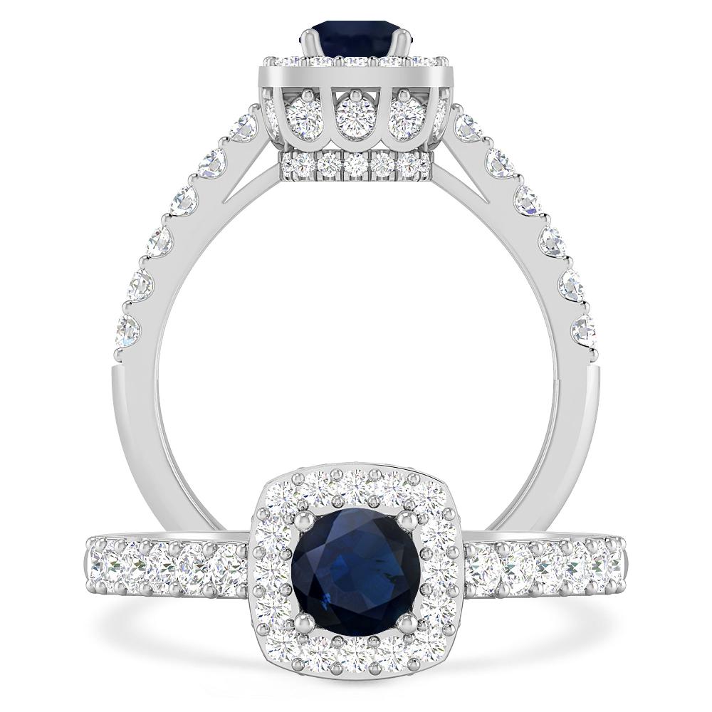 White Gold - Sapphire