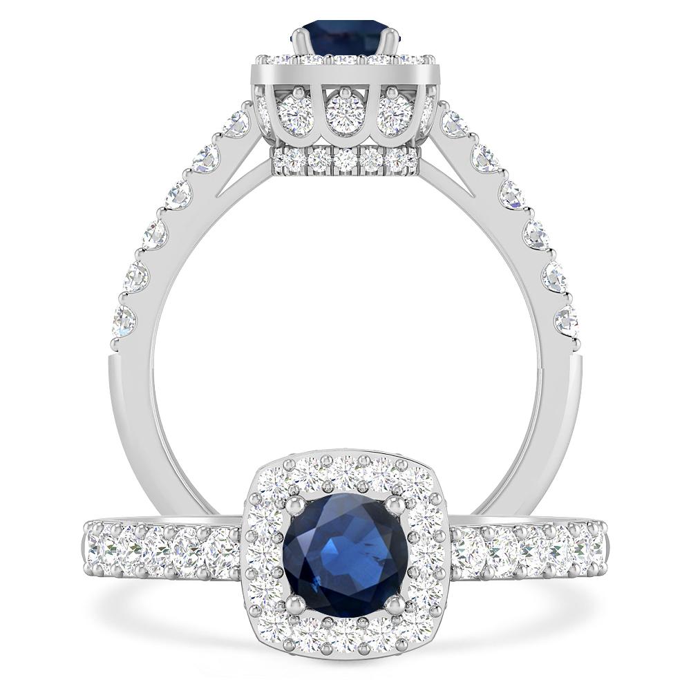 White Gold - Sapphire