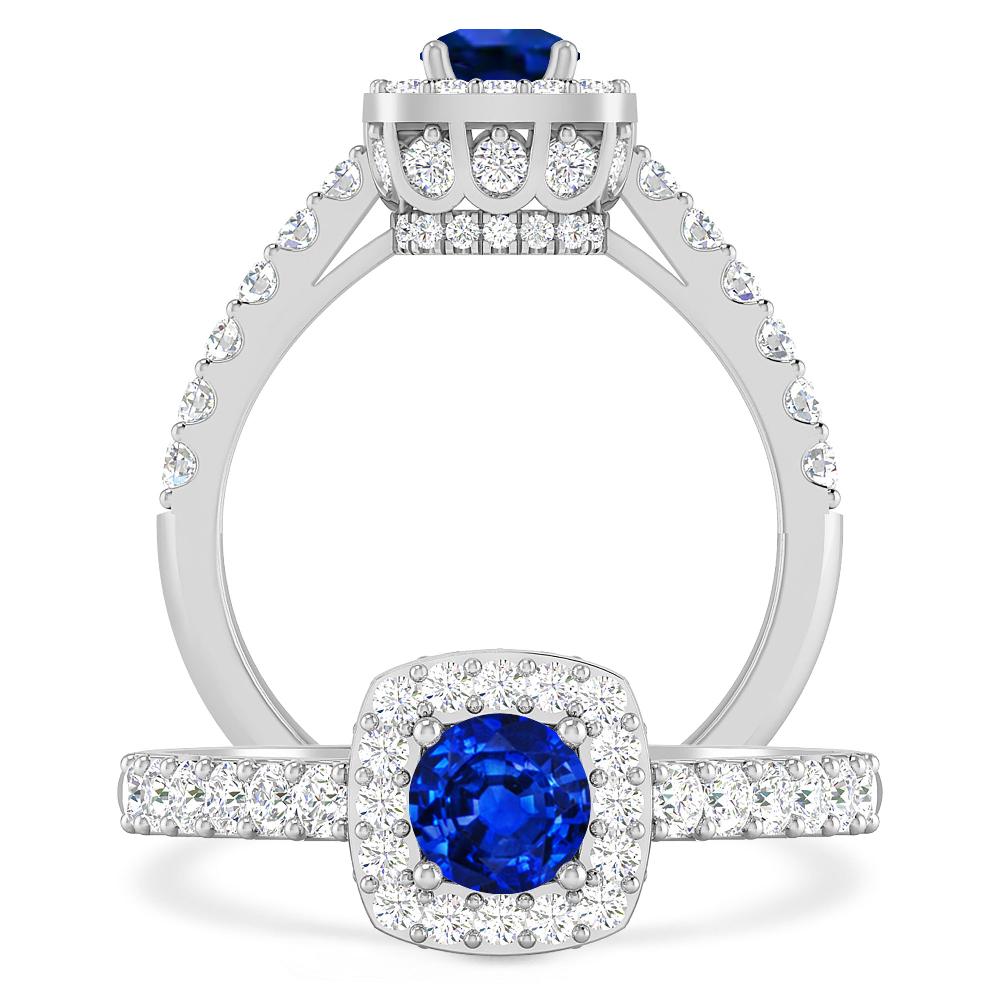 White Gold - Sapphire