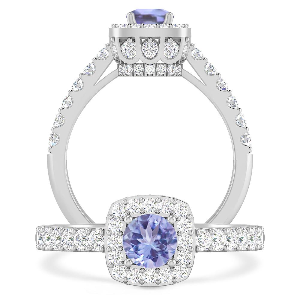 White Gold - Tanzanite