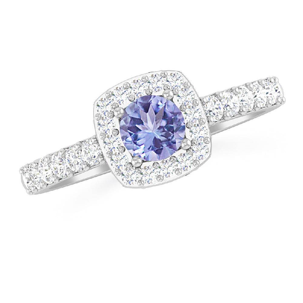 White Gold - Tanzanite