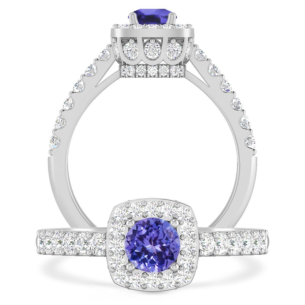 White Gold - Tanzanite