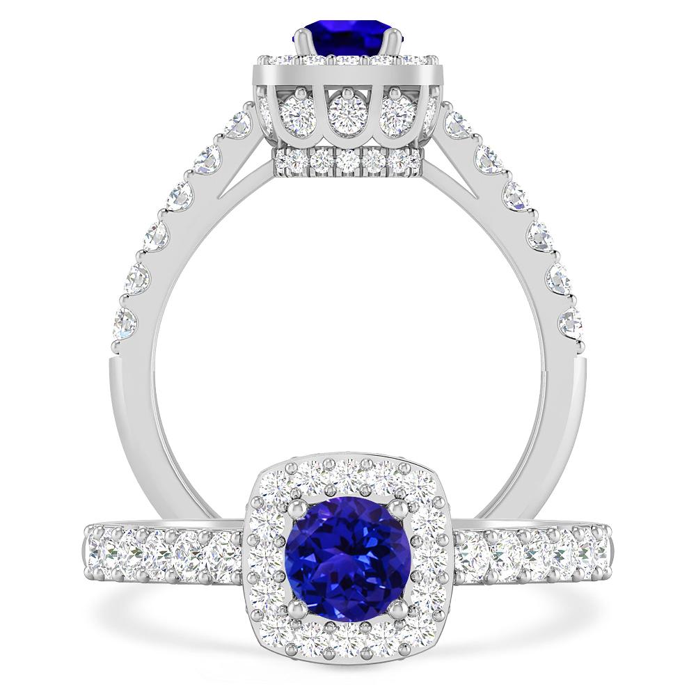 White Gold - Tanzanite