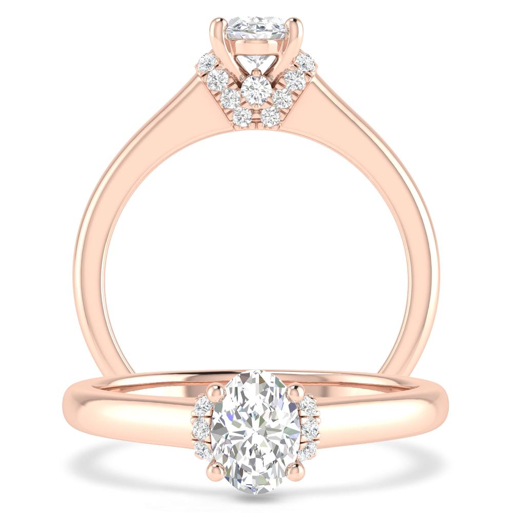 Rose Gold - Oval