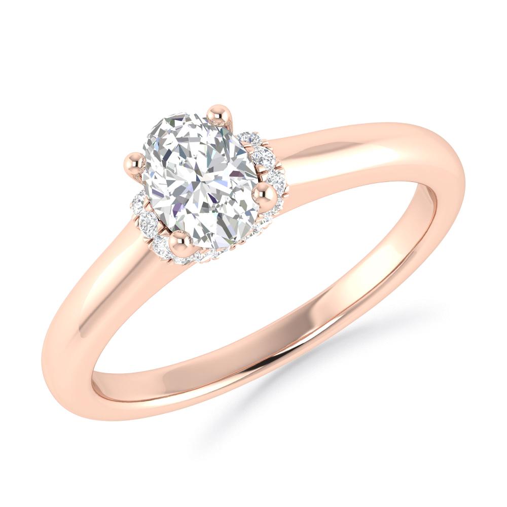 Rose Gold - Oval