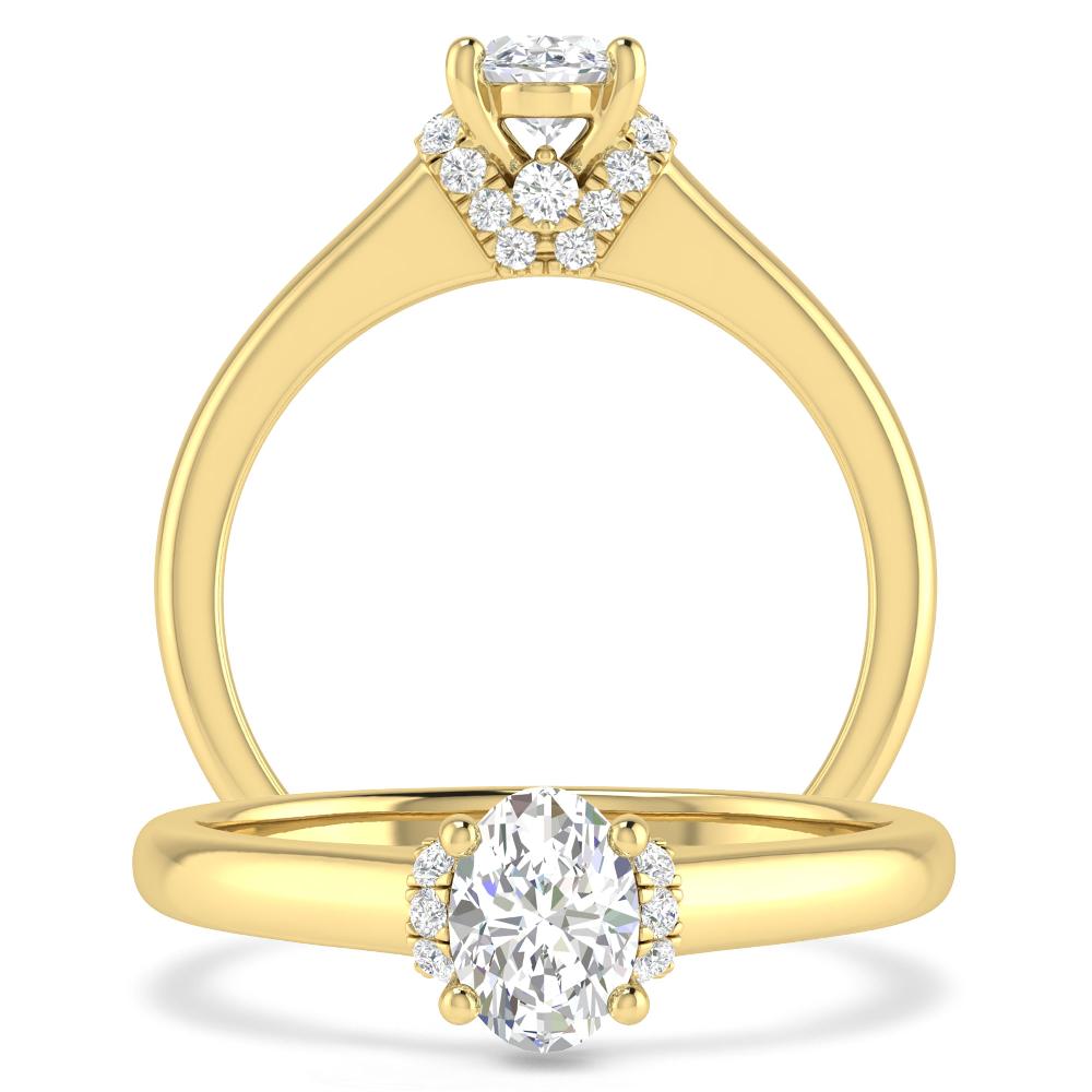 Yellow Gold - Oval