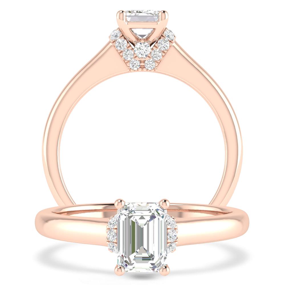 Rose Gold - Emerald