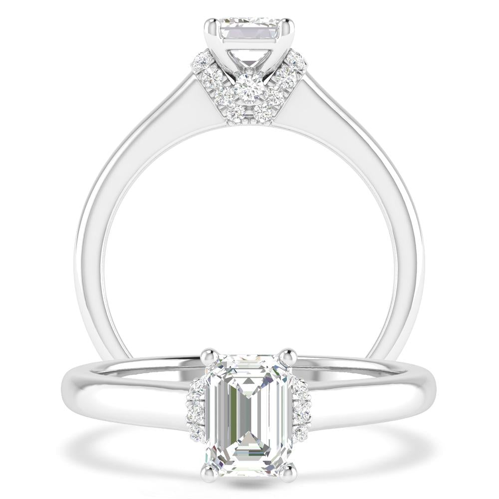 White Gold - Emerald