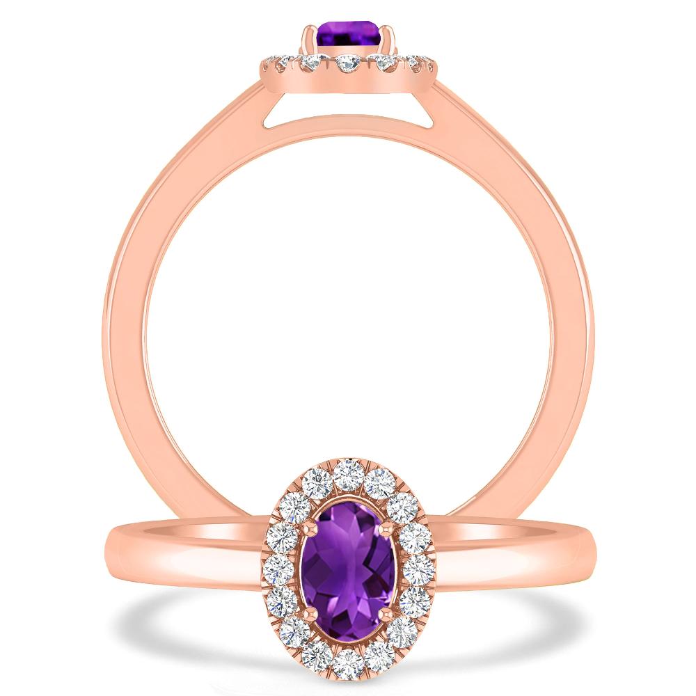 Rose Gold - Amethyst