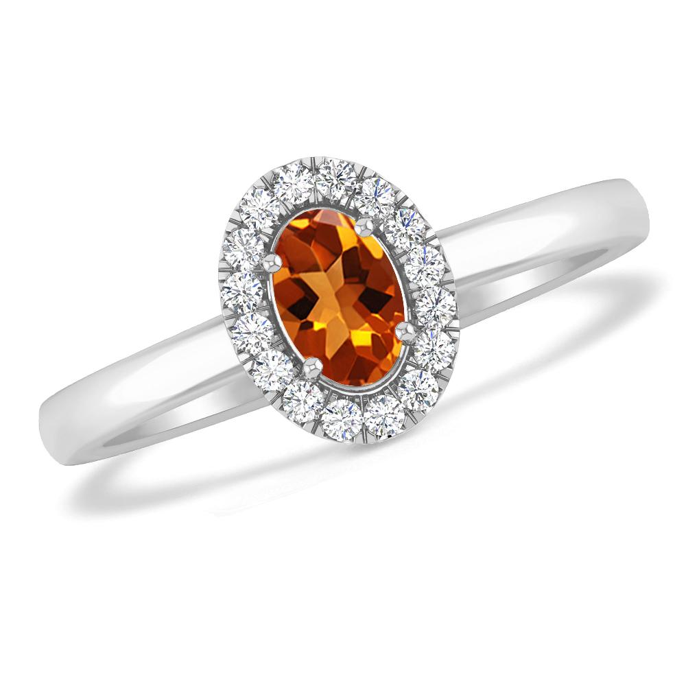 White Gold - Citrine