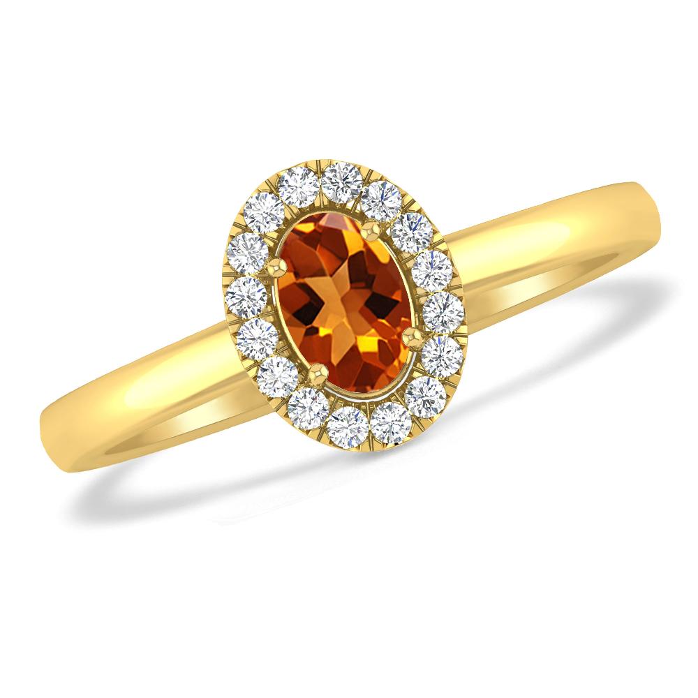 Yellow Gold - Citrine