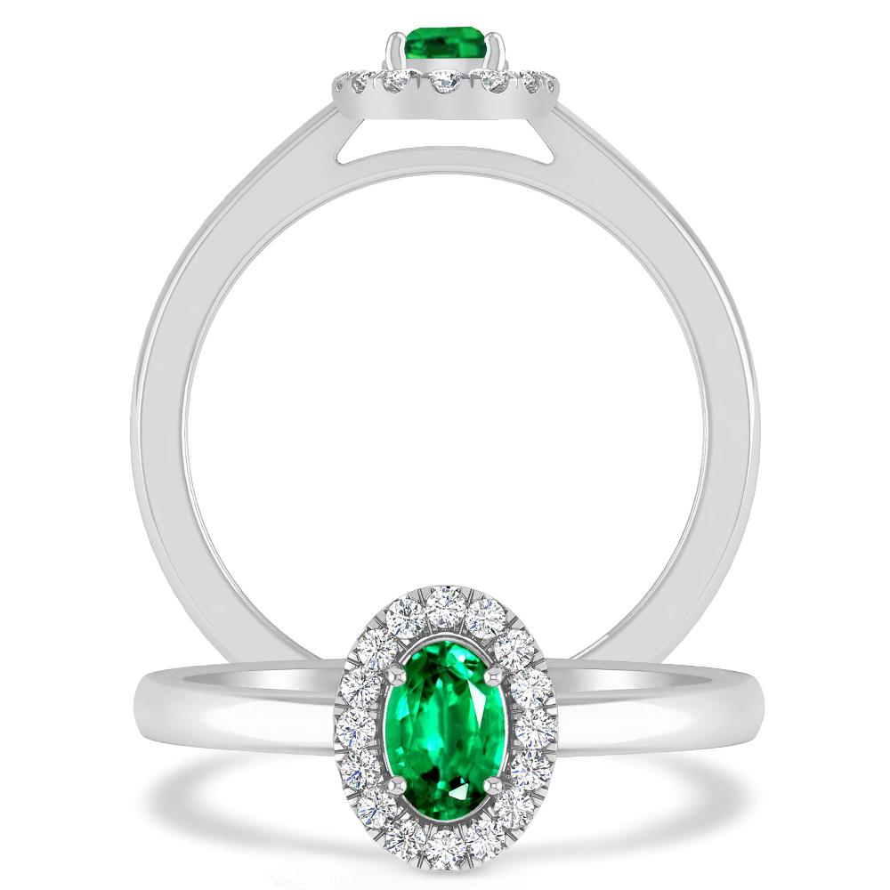 White Gold - Emerald