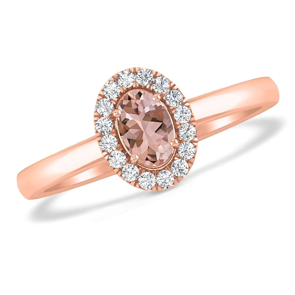 Rose Gold - Morganite