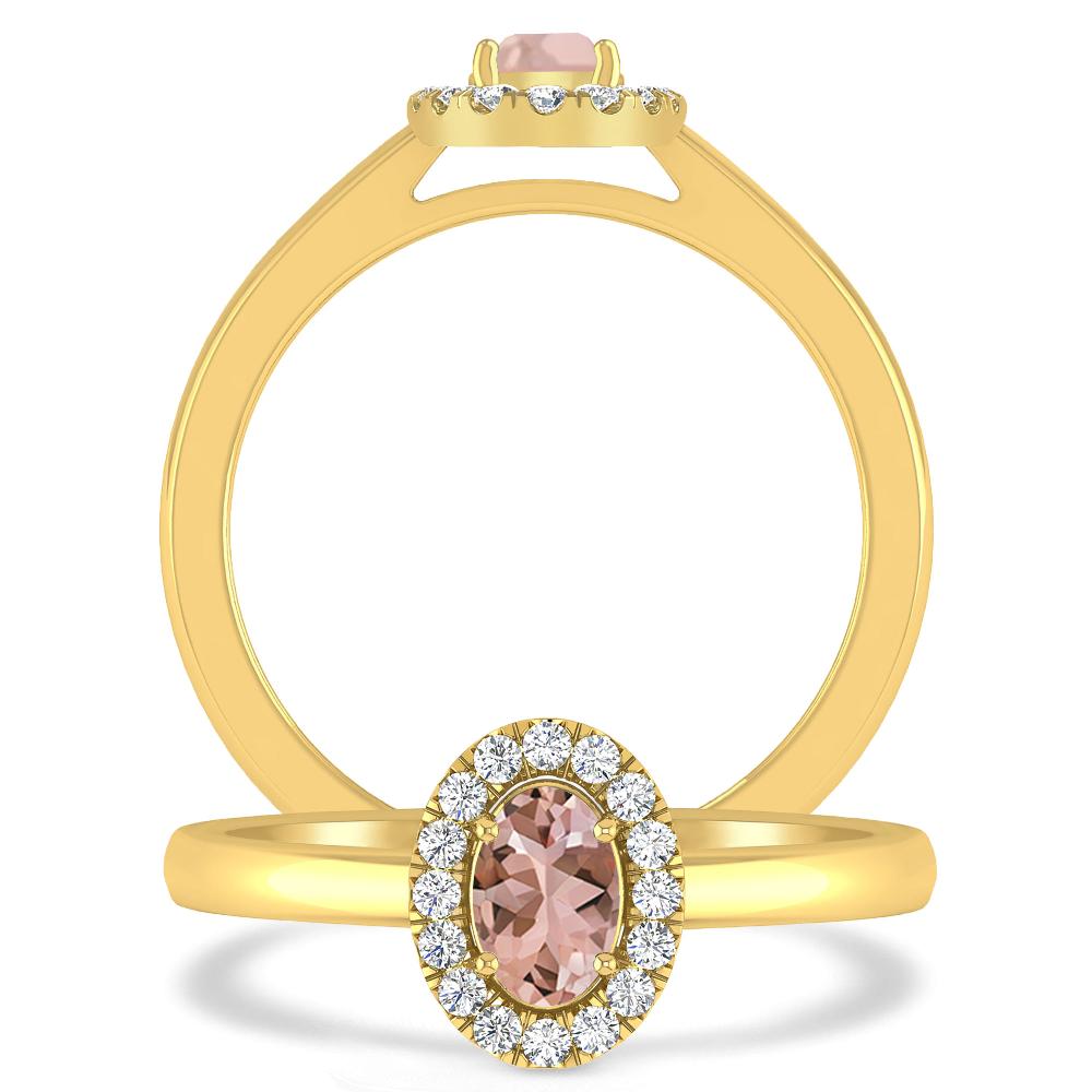 Yellow Gold - Morganite