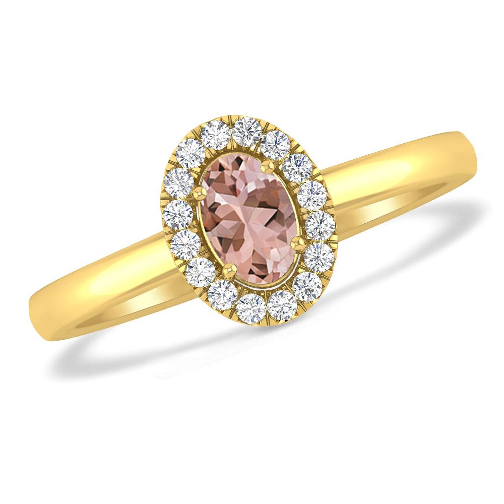 Yellow Gold - Morganite