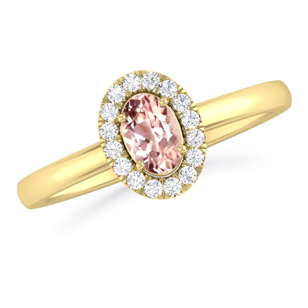 Yellow Gold - Morganite