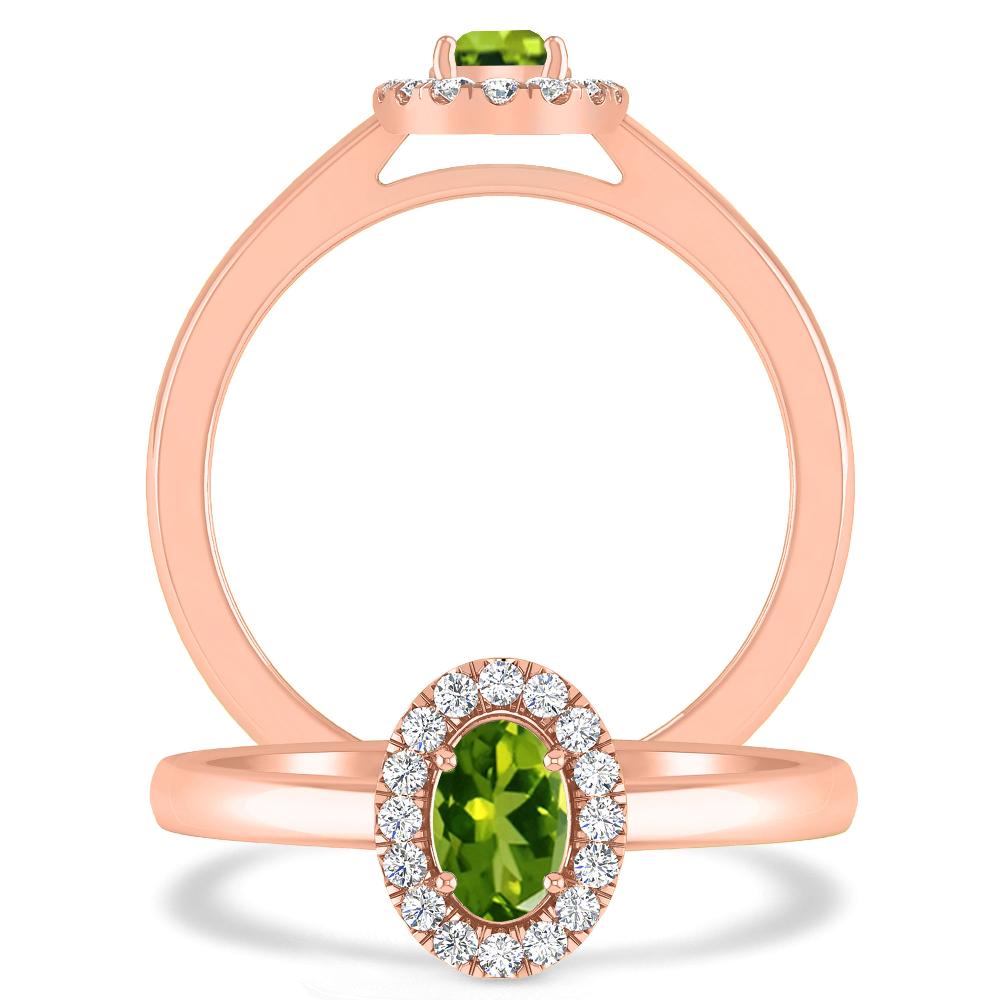 Rose Gold - Peridot