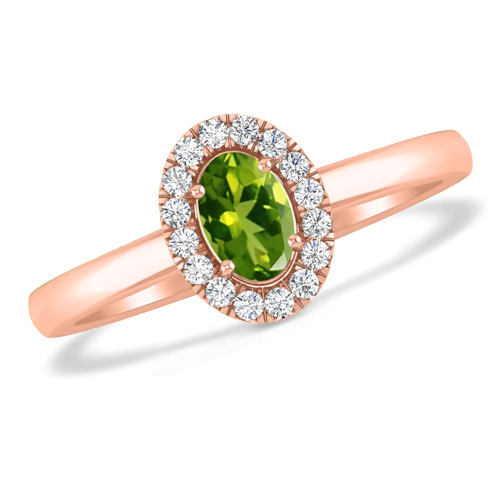 Rose Gold - Peridot