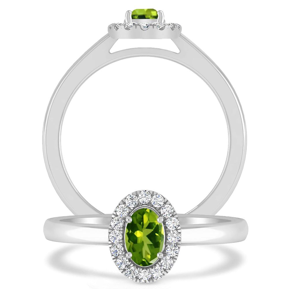 White Gold - Peridot