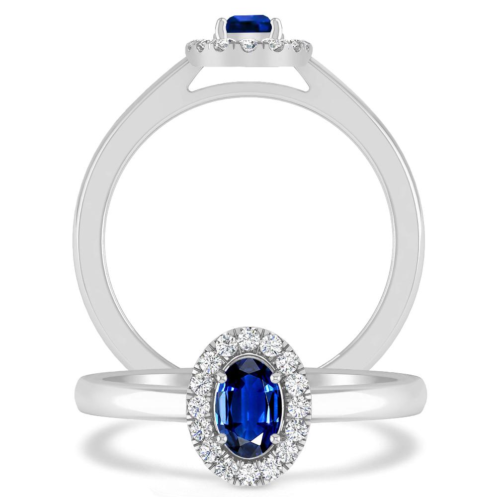 White Gold - Sapphire