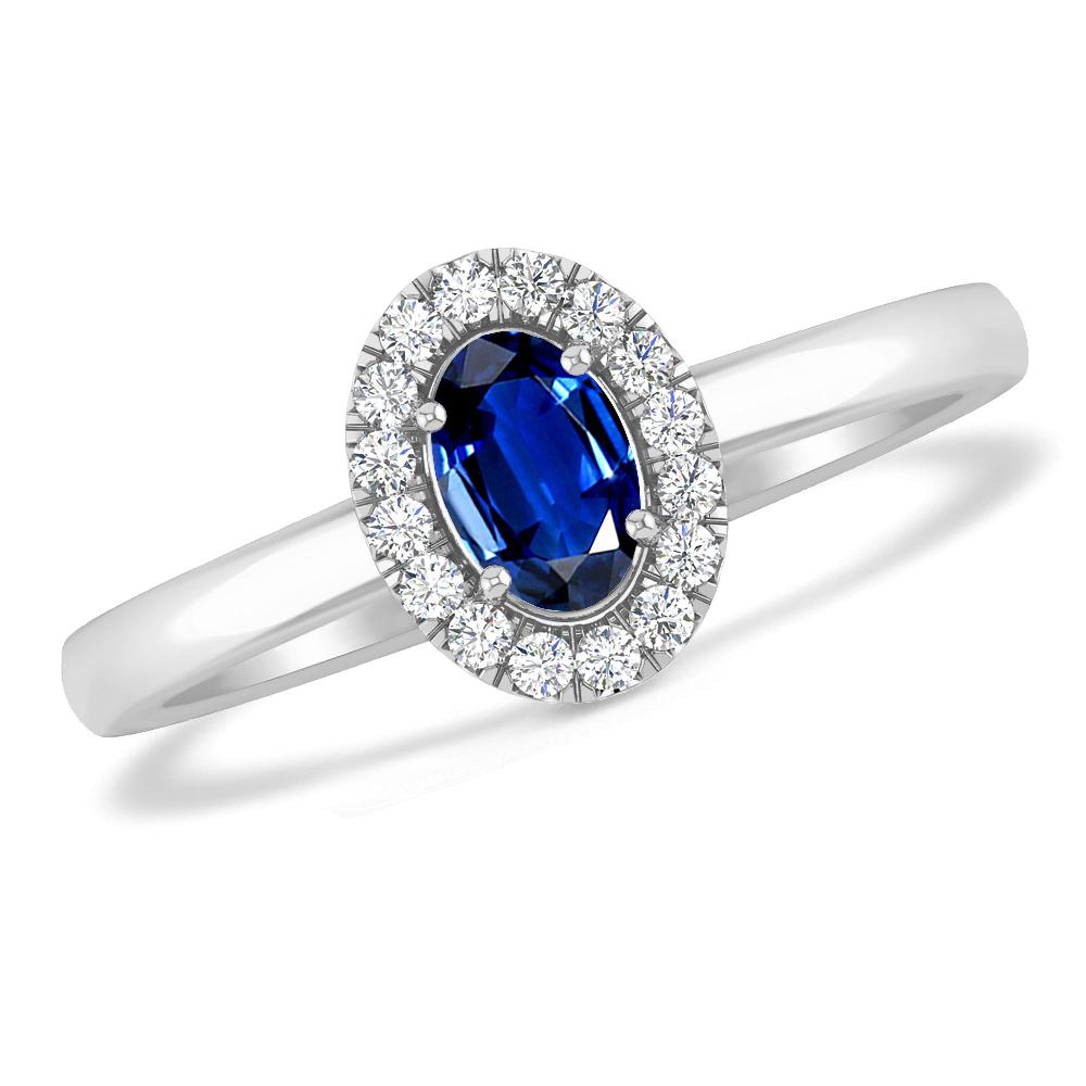 White Gold - Sapphire