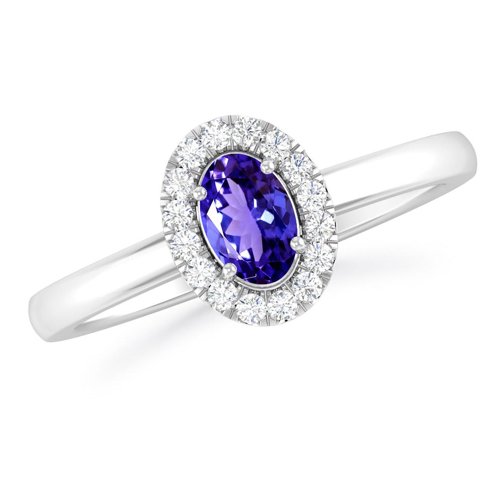 White Gold - Tanzanite