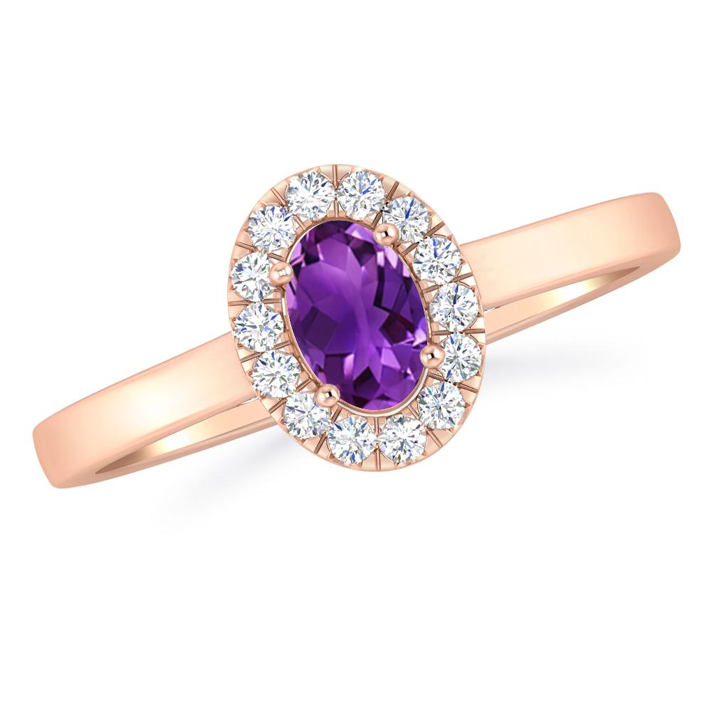 Rose Gold - Amethyst