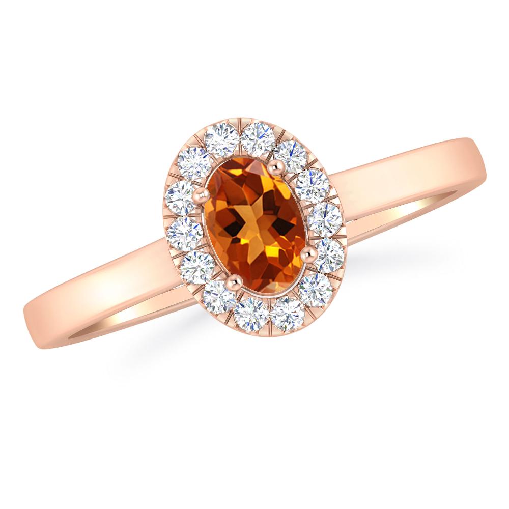 Rose Gold - Citrine