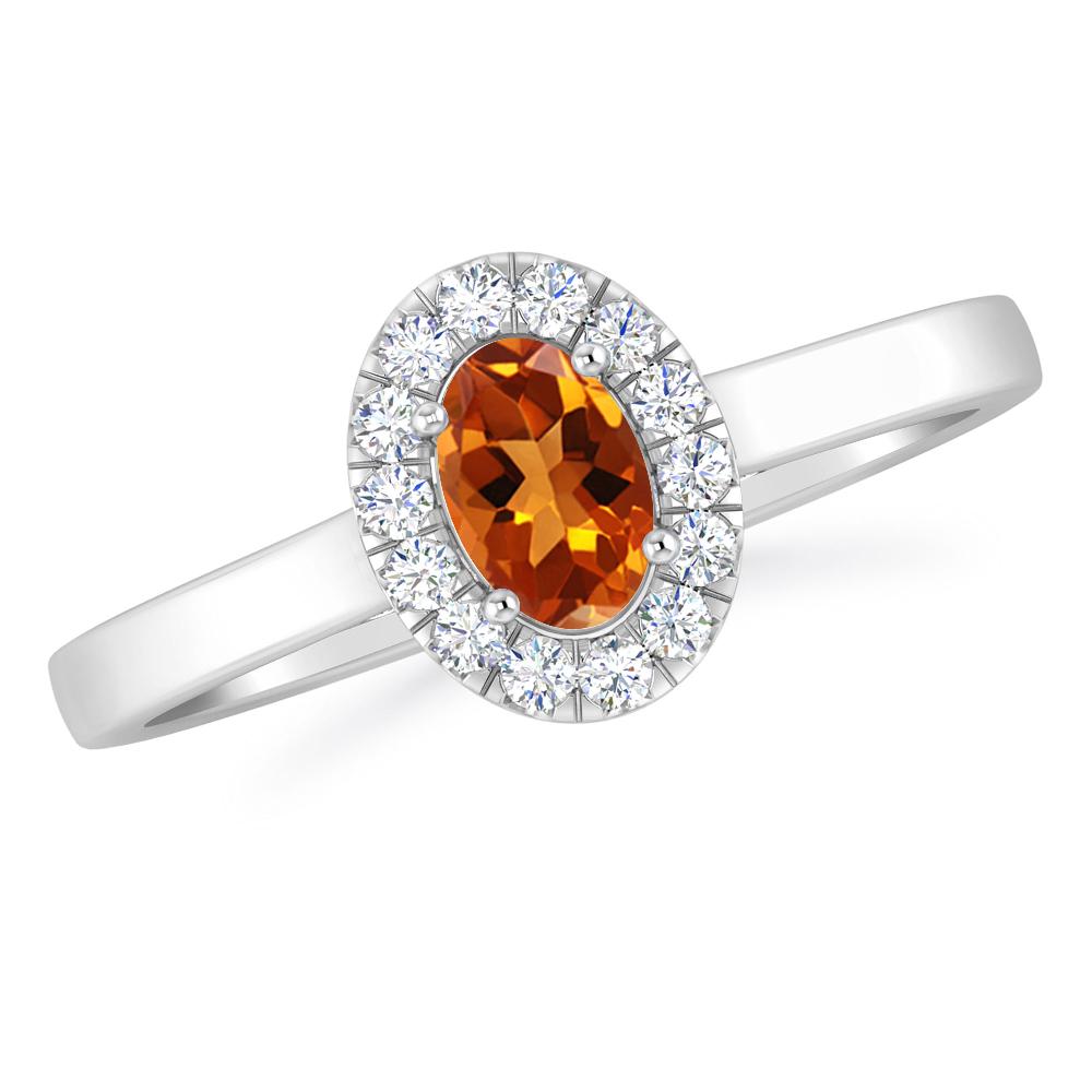 White Gold - Citrine