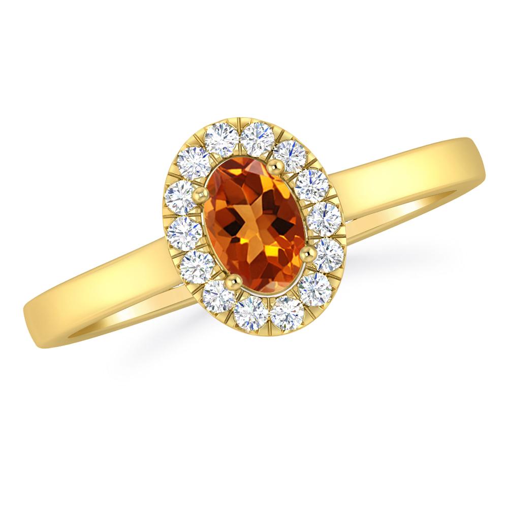 Yellow Gold - Citrine