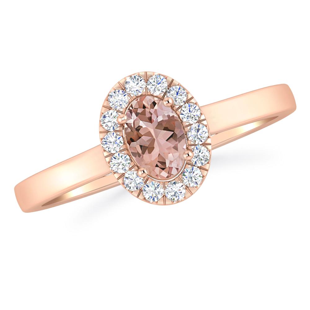 Rose Gold - Morganite