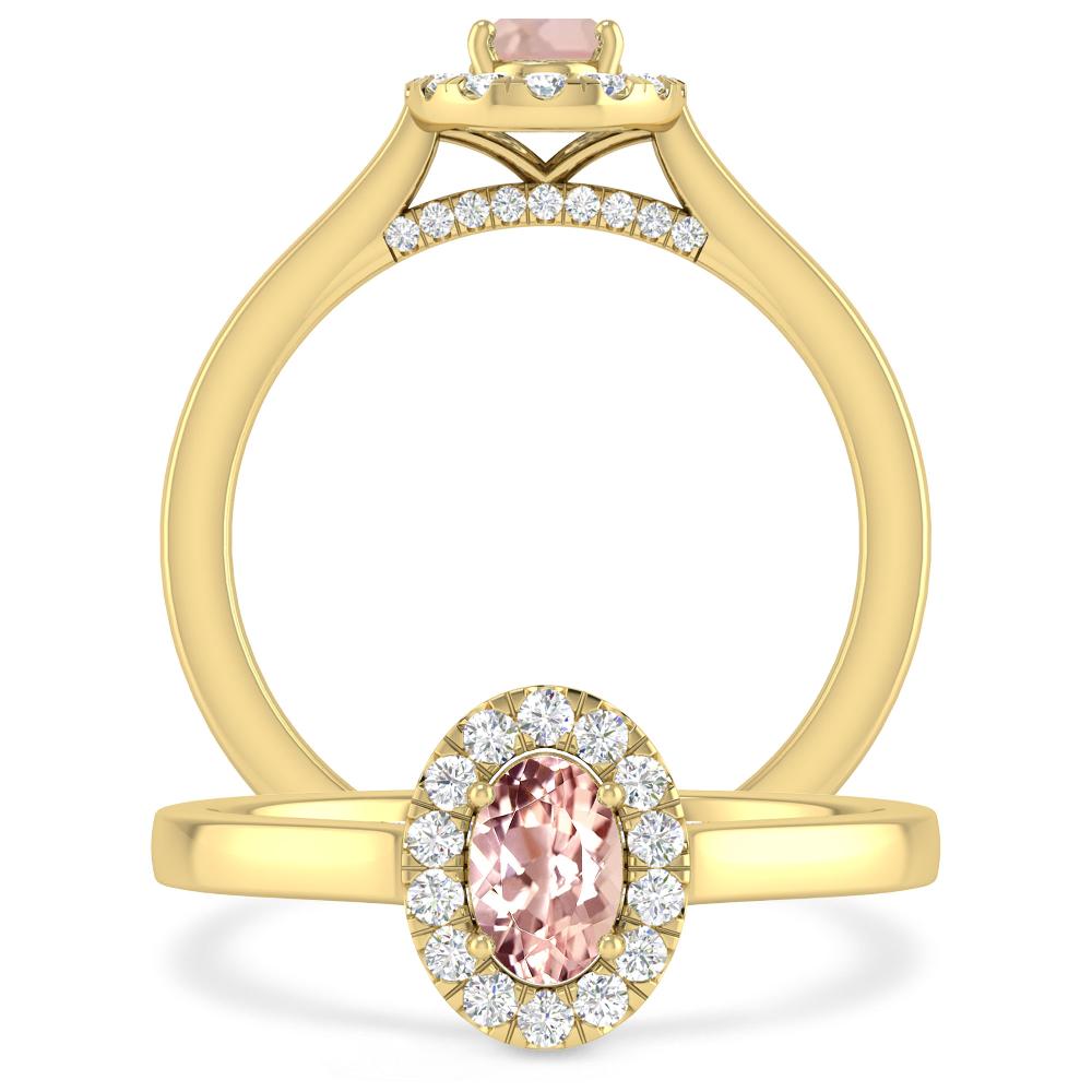 Yellow Gold - Morganite