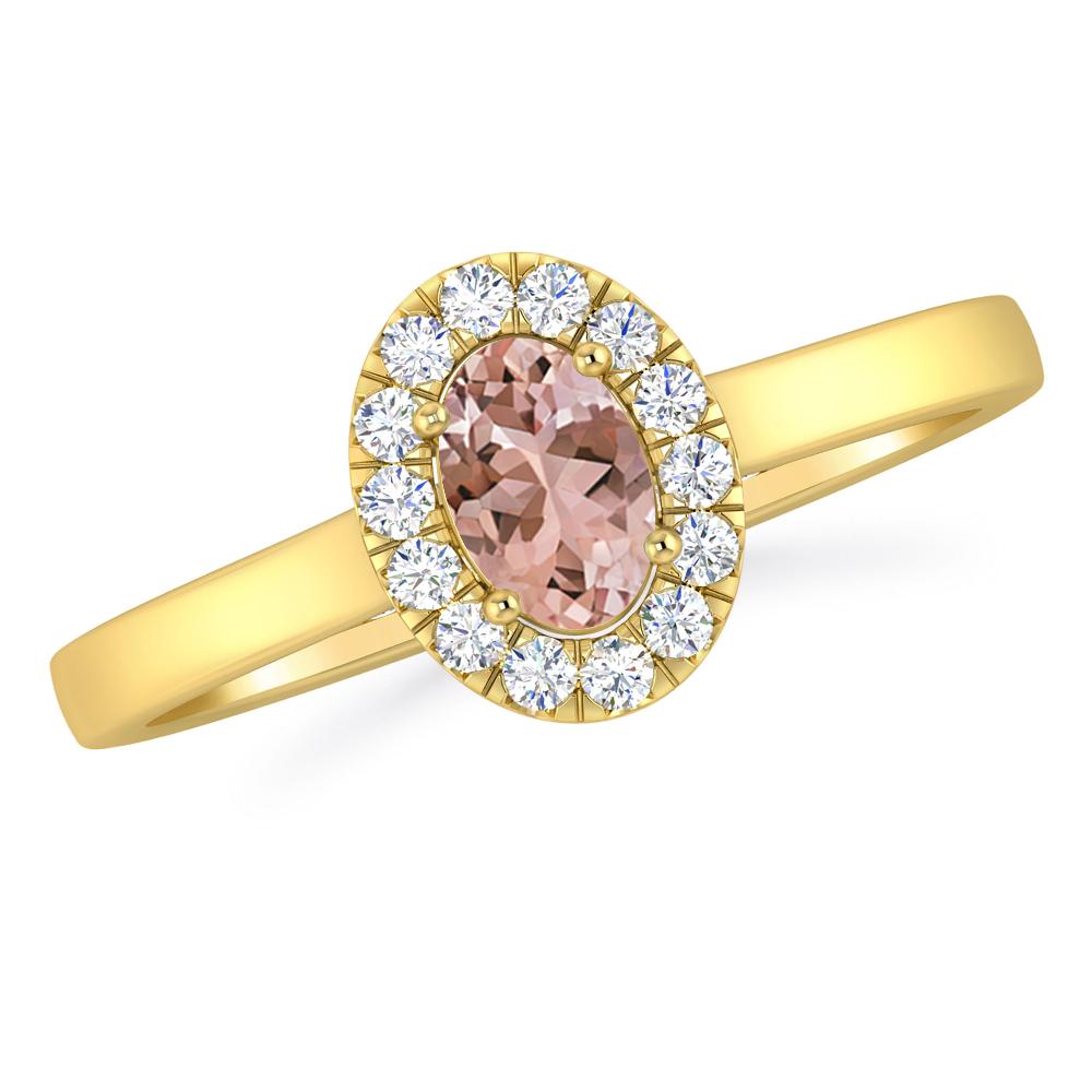 Yellow Gold - Morganite