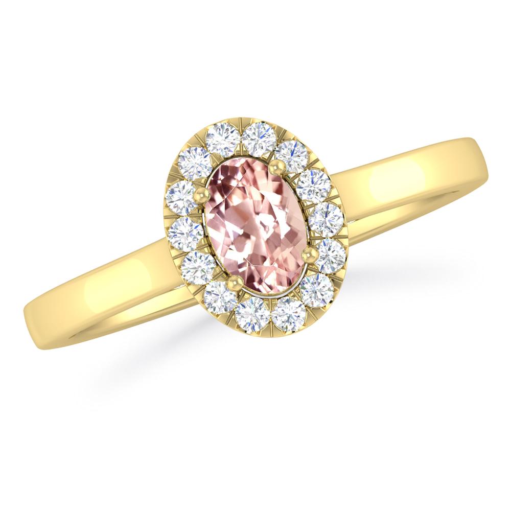 Yellow Gold - Morganite