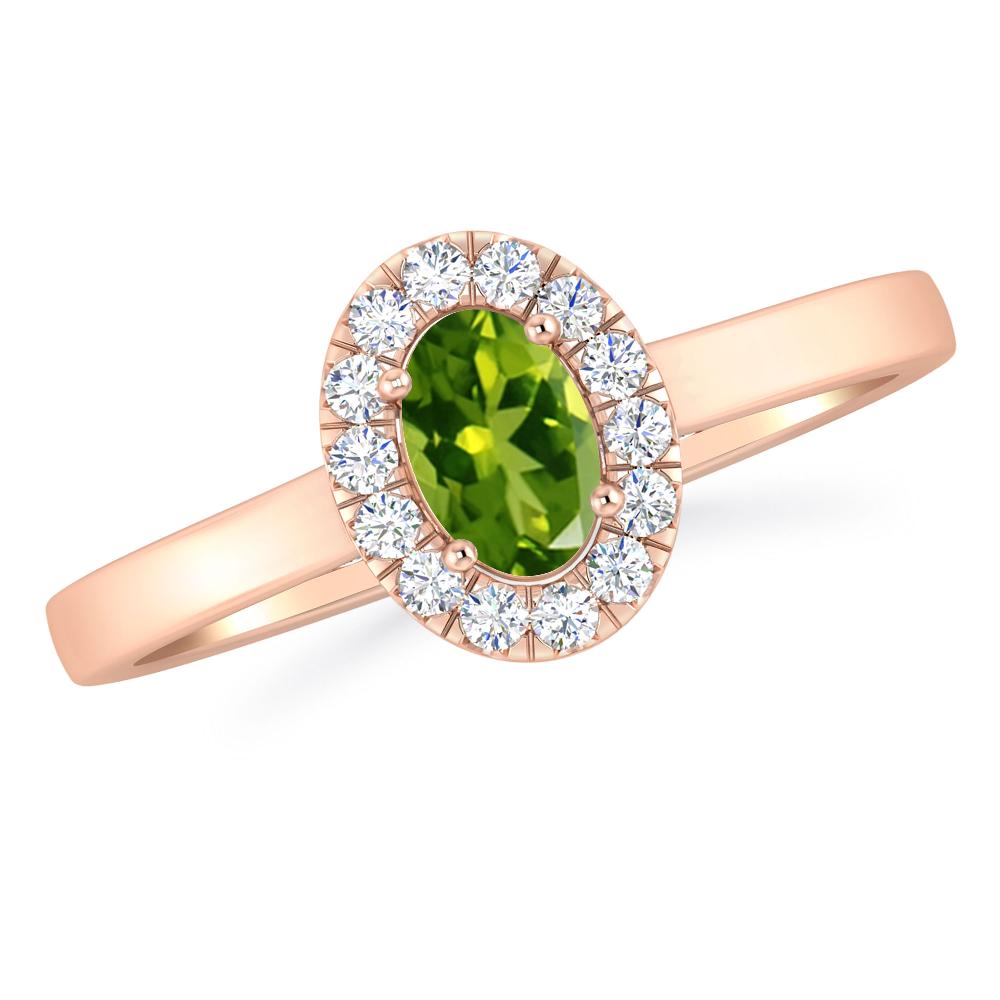 Rose Gold - Peridot