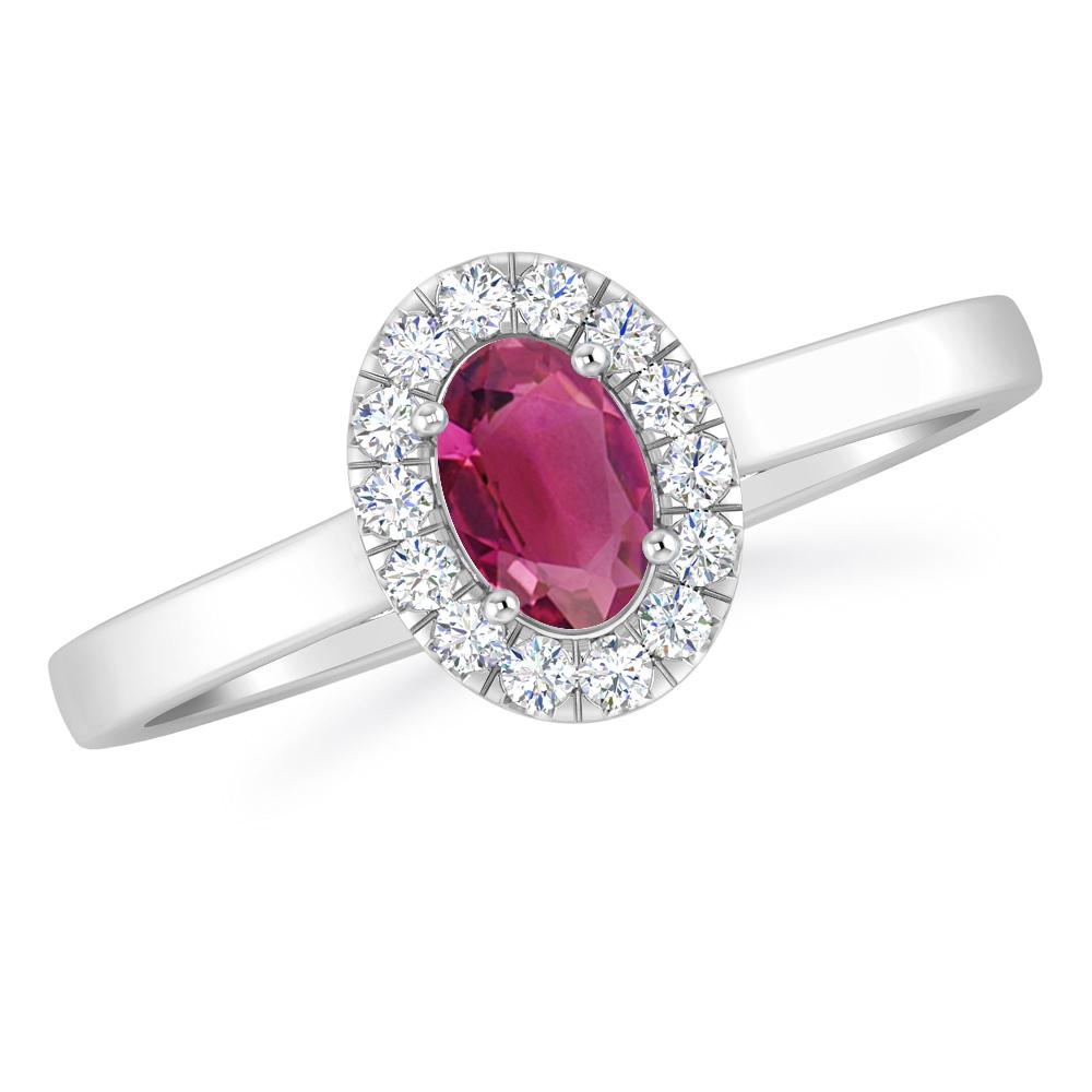 White Gold - Pink Tourmaline