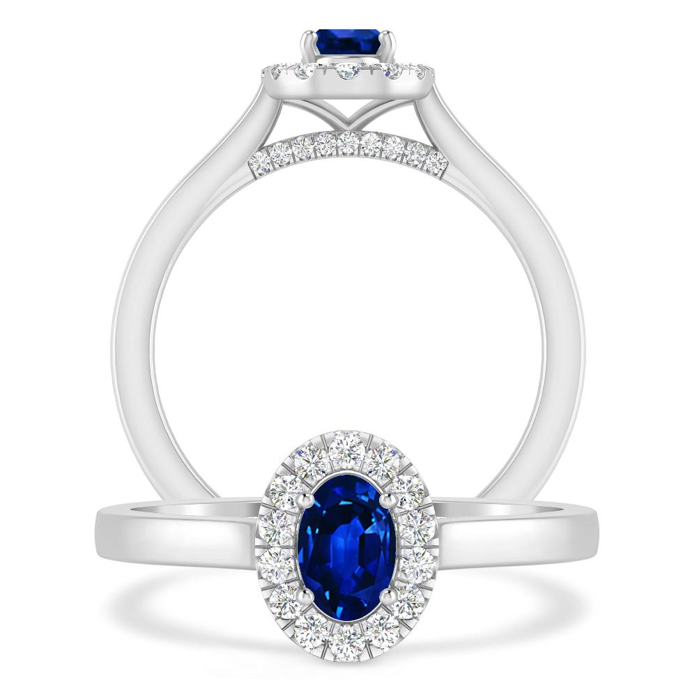 White Gold - Sapphire