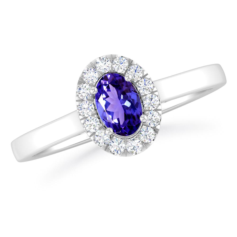 White Gold - Tanzanite