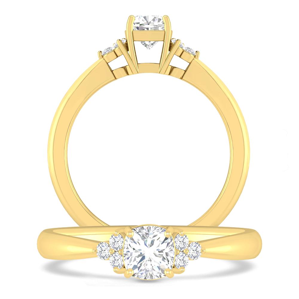 Yellow Gold - Diamond