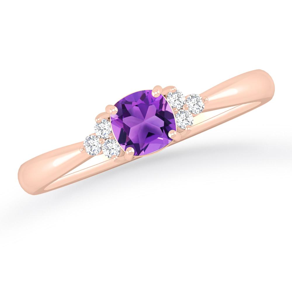 Rose Gold - Amethyst